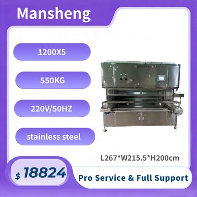 1200X5 360° High Speed Rotation Counter-Conveying Spraying Machine with 5 Axis High Precision Drive and Full Stainless Steel Construction